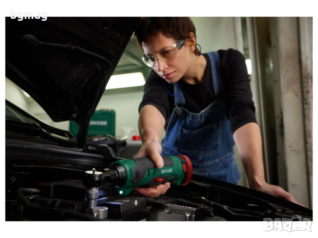 PARKSIDE акумулаторна тресчотка PAR 12 B1,12V,с батерия и зарядно, снимка 4 - Други инструменти - 52056673