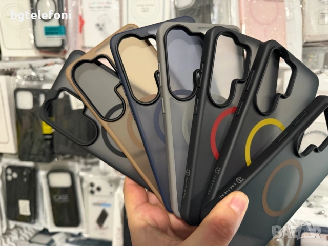 Samsung Galaxy S26,S26+,S26 Ultra TACTICAL Magsafe гърбове, снимка 7 - Калъфи, кейсове - 53953031
