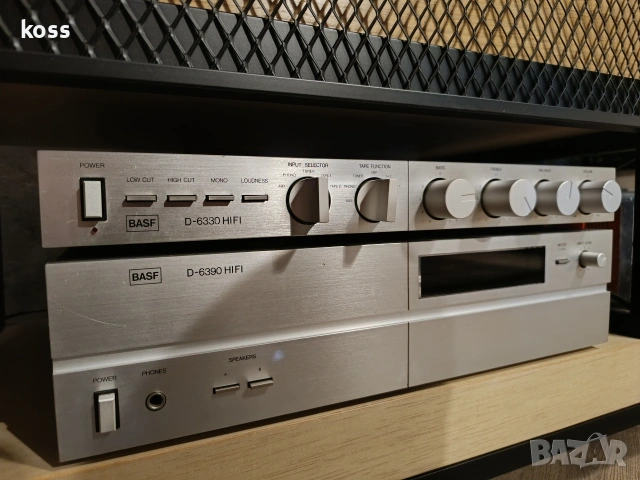 BASF D 6330 ,BASF D 6390 предусилвател и стъпало, снимка 2 - Ресийвъри, усилватели, смесителни пултове - 53143375