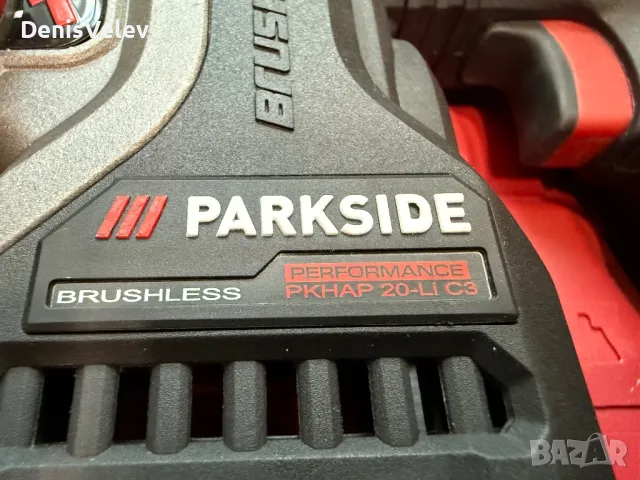 Parkside Performance Перфоратор PKHAP 20-Li C3 Kompernass, снимка 3 - Други инструменти - 48624620