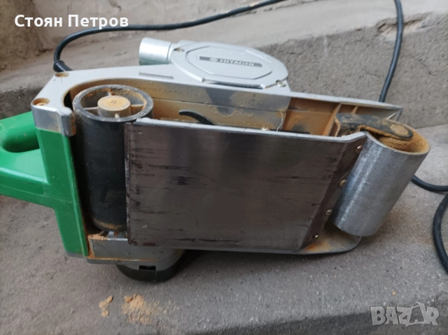 Лентов шлайф Hitachi SB-110 950W, снимка 5 - Други инструменти - 52913401