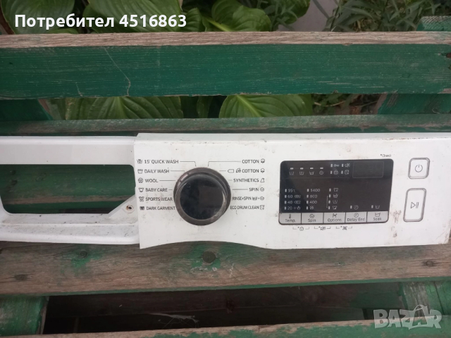 Панел с платка за пералня  SAMSUNG WW70K44305W/LE