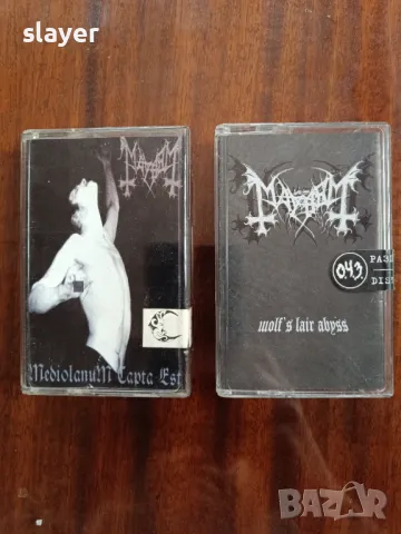 Лот оригинални касети Mayhem