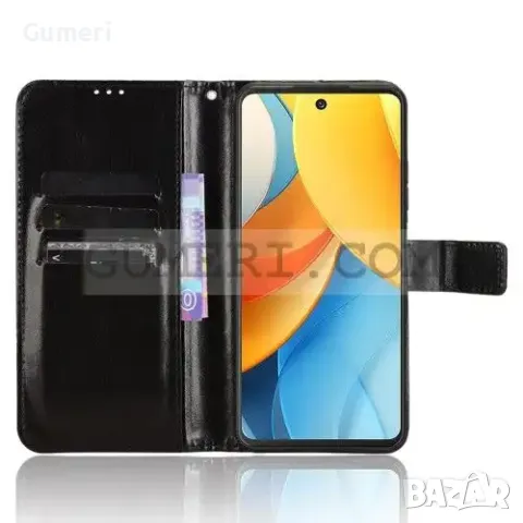 ZTE Axon 60 Lite Тефтер "Wallet", снимка 5 - Калъфи, кейсове - 48027998