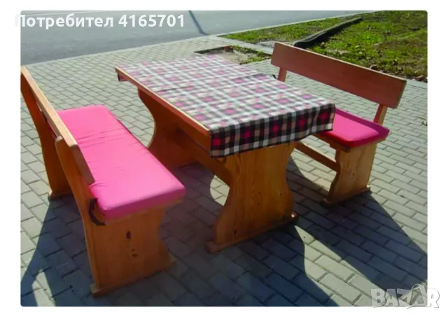 Маси и пейки "Баварски", снимка 2 - Маси - 50042456