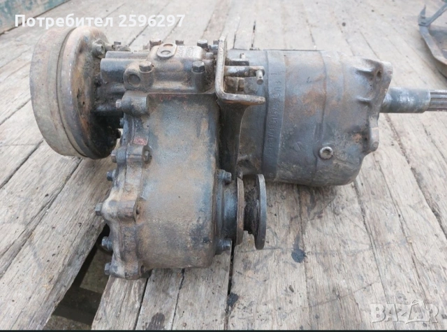 скорости, раздатка, заден мост 37/8 и 4 бр ресори за уаз 452, снимка 2 - Части - 53653193