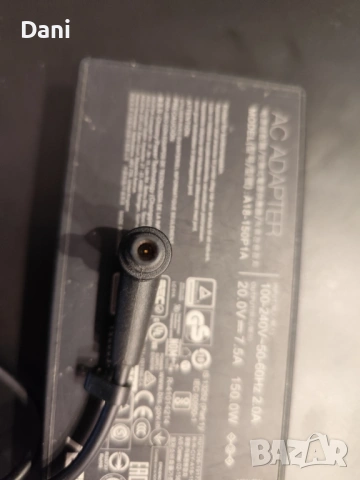 Захранване за лаптоп ASUS 150W, снимка 2 - Части за лаптопи - 53770090