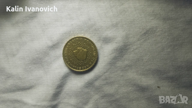 италианска рана монета от 10 евро цента от 1999г