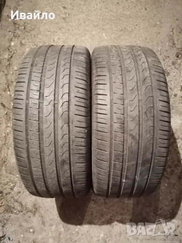 Продавам 2 броя летни гуми 245.45.17 на 1 сезон дот 2021 Pireli 