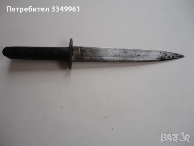 Старинен щурмови армейски нож окопна кама , снимка 13 - Ножове - 51287037