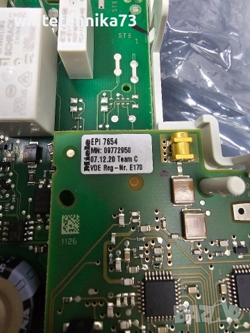 Платка от фурна Miele ELP 7654, снимка 2 - Печки, фурни - 53349205