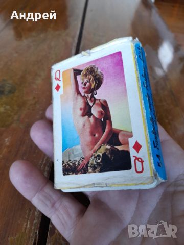 Стари Еротични карти за игра #14, снимка 2 - Карти за игра - 46100414