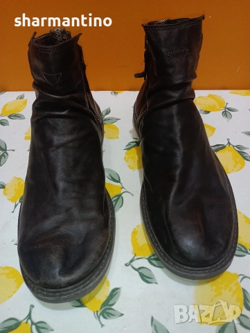 UGG Morrison N 43 кожени - 18 €, снимка 3 - Мъжки боти - 52973989