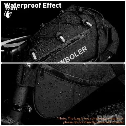 чанта за багажник на велосипед , снимка 4 - Аксесоари за велосипеди - 50042647