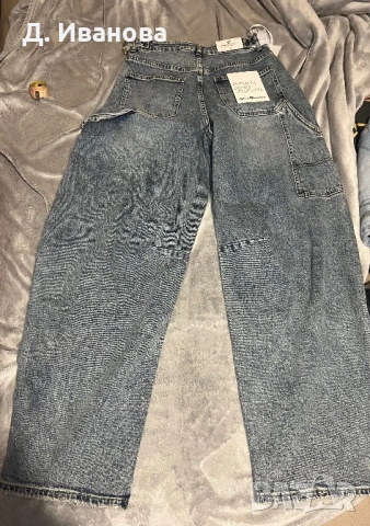 Дънки балон, снимка 5 - Дънки - 53650655