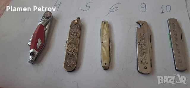 сет стари порцеланови за чай  Ножки , снимка 9 - Колекции - 46190317