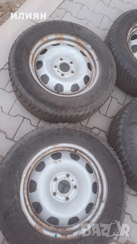 4бр железни джанти 16цола за Dacia Duster , снимка 2 - Гуми и джанти - 53455931