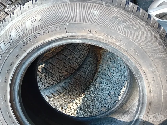 4бр.всесезоннни гуми  Goodyear dot0317 цената е за брой!, снимка 8 - Гуми и джанти - 47181068