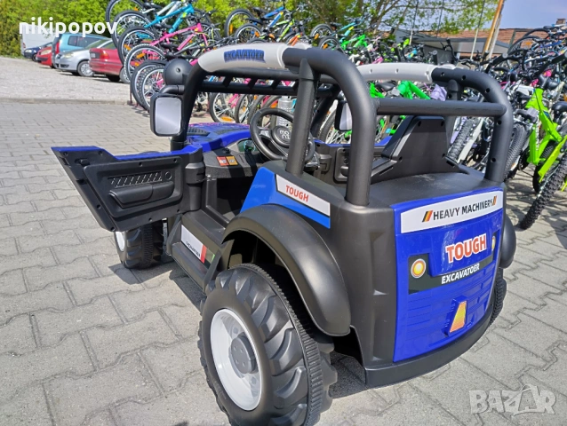 TEXAS акумулаторен трактор HARVEST син, снимка 8 - Други - 53849427