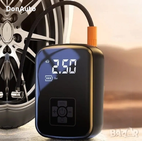 Мини компресор за гуми 12V, снимка 2 - Аксесоари и консумативи - 53129014