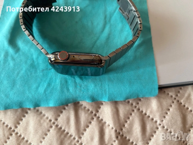 Apple Watch 7 stainless steel , снимка 6 - Смарт часовници - 54172015