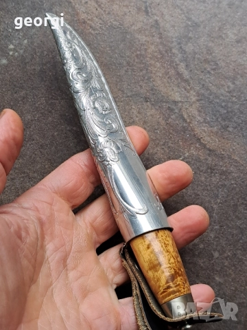 норвежки нож за лов и риболов Brusletto EIK, снимка 13 - Ножове - 52430282