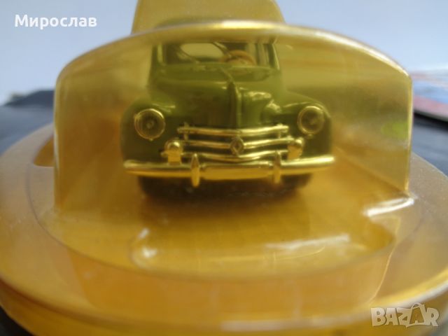 1:43 SOLIDO HACHETTE RENAULT 4 CV + СПИСАНИЕ КОЛИЧКА МОДЕЛ, снимка 3 - Колекции - 46127228