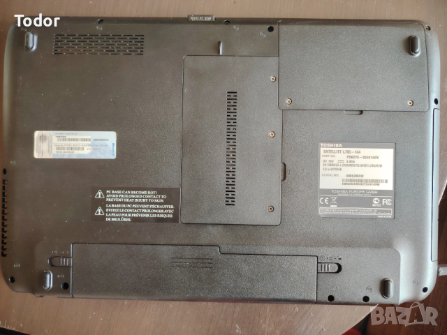 Toshiba Satellite L755-144, снимка 4 - Лаптопи за игри - 53870076