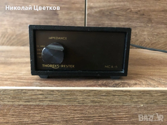 Thorens Restek MCA 5- грамофонен предусилвател за MC дози, снимка 2 - Грамофони - 54178339