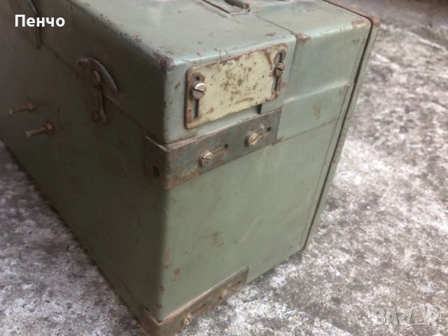 стара военна телефонна централа на ДСО "ЕЛПРОМ" - СОФИЯ, снимка 11 - Антикварни и старинни предмети - 51461492