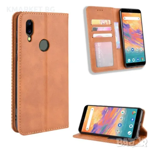 Umidigi A3s Wallet Калъф и Стилус, снимка 4 - Калъфи, кейсове - 48690318