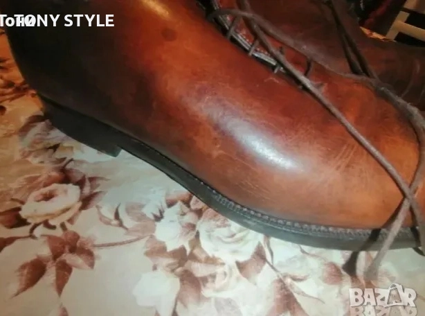 REGENT Нови Мъжки Обувки Изцяло от Естествена Кожа 43, снимка 11 - Ежедневни обувки - 51490098