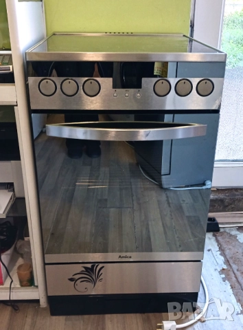 Печка с керамичен плот AMICA  - 50 см