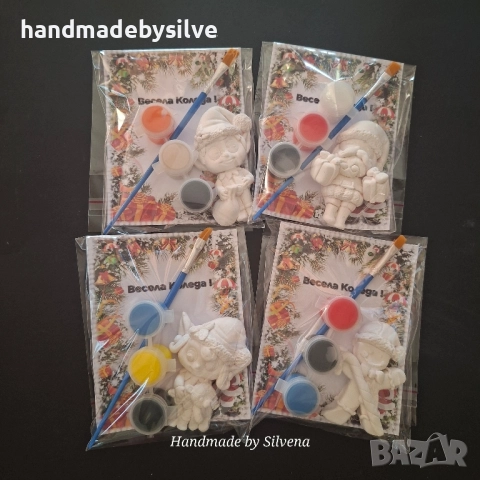 коледни фигурки за оцветяване