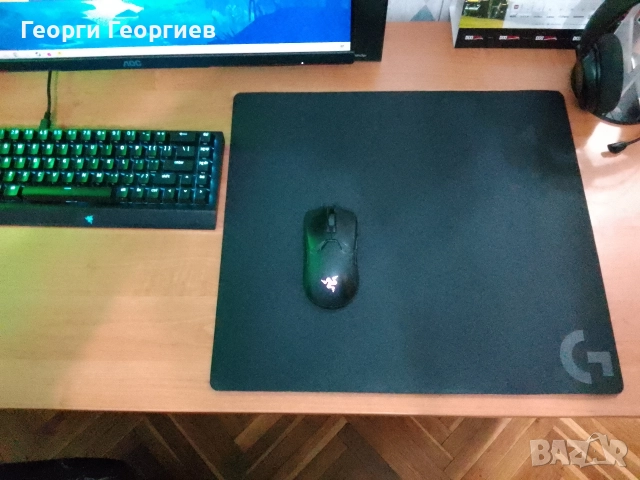 Mousepad Logitech g740, снимка 2 - Клавиатури и мишки - 52841844