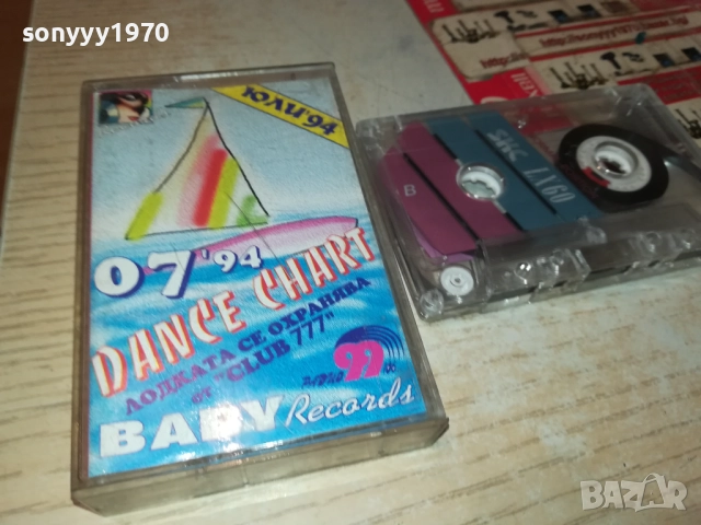 DANCE CHART 07/94 TAPE 2609252152