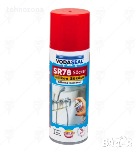 СПРЕЙ ЗА ПРЕМАХВАНЕ НА СИЛИКОН И БОЯ, VODASEAL SR78 200 мл.