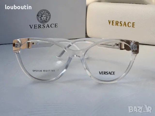 Versace диоптрични рамки очила, за компютър, прозрачни слънчеви очила, снимка 3 - Слънчеви и диоптрични очила - 48004901