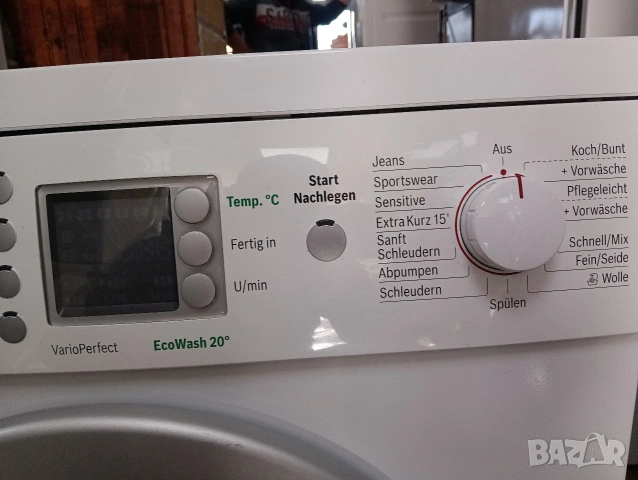Пералня Бош Bosch Maxx 7 A++ 7кг Made in Germany 2 години гаранция!, снимка 7 - Перални - 53116993