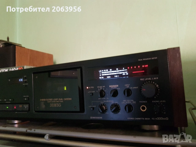 Sony TC K 333 esG висок модел., снимка 2 - Декове - 53824648