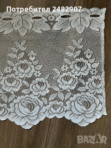 Късо декоративно перде, снимка 3 - Пердета и завеси - 53463162