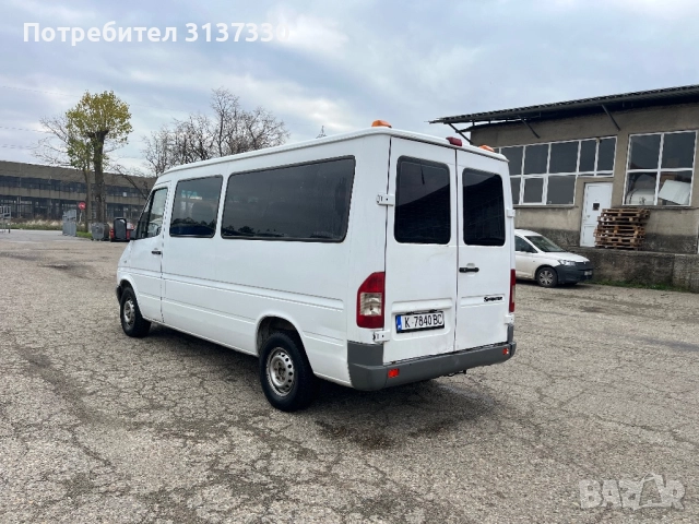 Мерцедес Спринтер 213,климатик,9 места, снимка 8 - Бусове и автобуси - 52715156