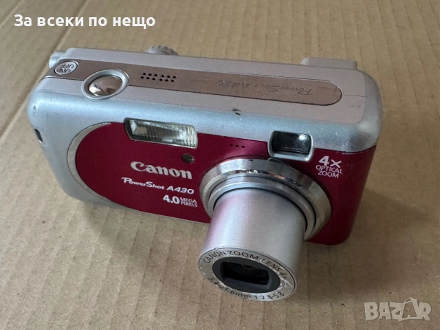 Цифров фотоапарат Canon PowerShot A430 , 4MP ,  Canon A430
