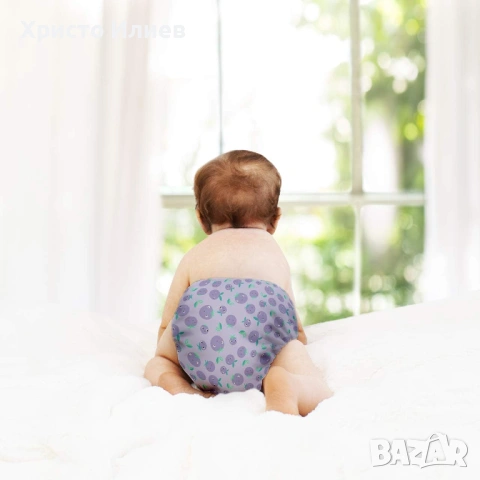 Пелени за многократна употреба и горни гащички Bambino Mio комплект, снимка 2 - Пелени, памперси - 53096674