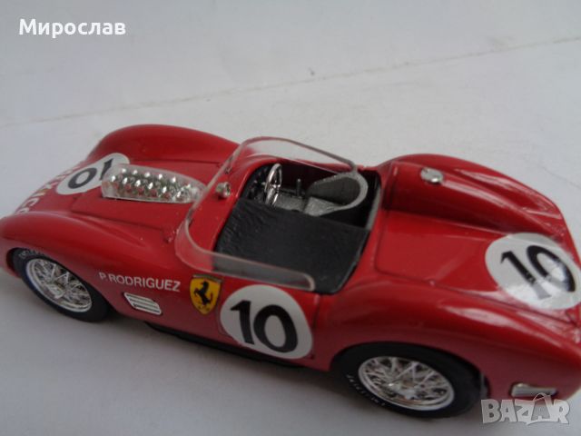 1:43 BRUMM FERRARI 250 TRS КОЛИЧКА ИГРАЧКА РАЛИ МОДЕЛ, снимка 5 - Колекции - 45525619