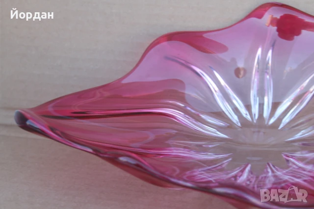 Кристална фруктиера, снимка 5 - Аксесоари за кухня - 51107997