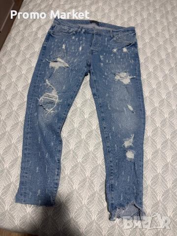 Маркови дънки Dsquared2, Mavi, Zara размери 33/34/36, снимка 7 - Дънки - 52968686