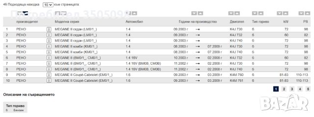 Горивна помпа за RENAULT, снимка 7 - Части - 46309508