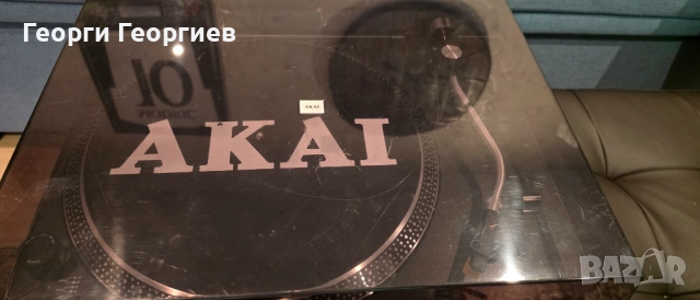 Продавам перфектен грамофон AKAI ATT05U, снимка 7 - Грамофони - 52401583