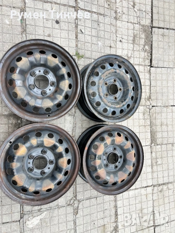 4бр метални джанти от Хюндай 15 ко 5x114,3-6j-et 47